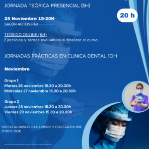 II EDICIÓN CURSO PRÁCTICO LIMPIEZA DENTAL -OTROS INTERESADOS-