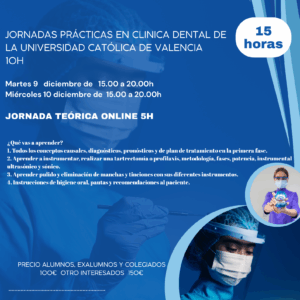 III EDICIÓN CURSO PRÁCTICO LIMPIEZA BUCODENTAL